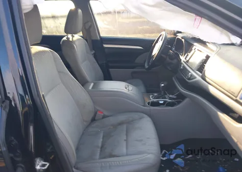 2017 Toyota Highlander Le Plus from USA, damaged, VIN 5TDBZRFH4HS388746